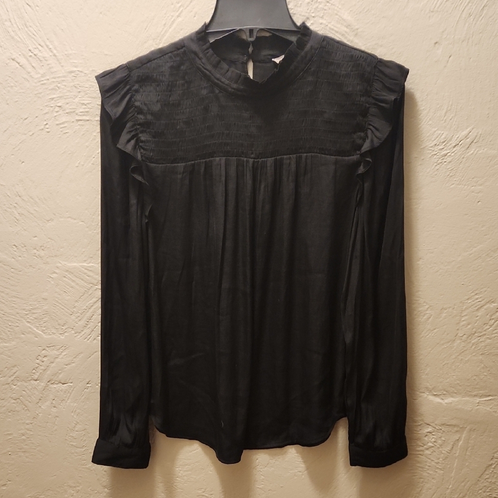 LOFT Black Women's Blouse
